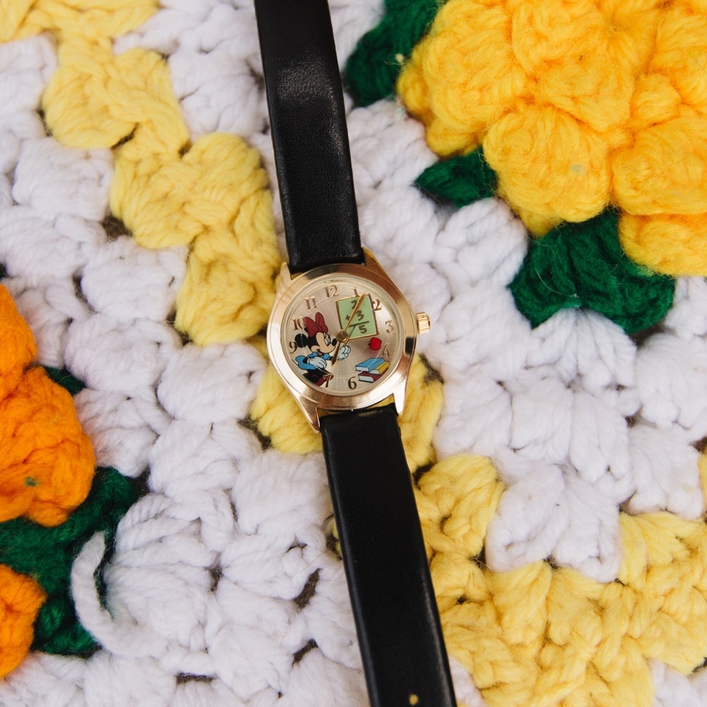 Vintage Minnie Mouse Teacher Watch